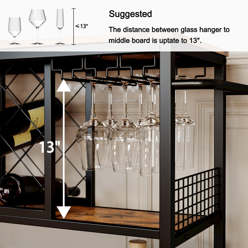 Bar Cart Freestanding Wine Cabinets for The Home