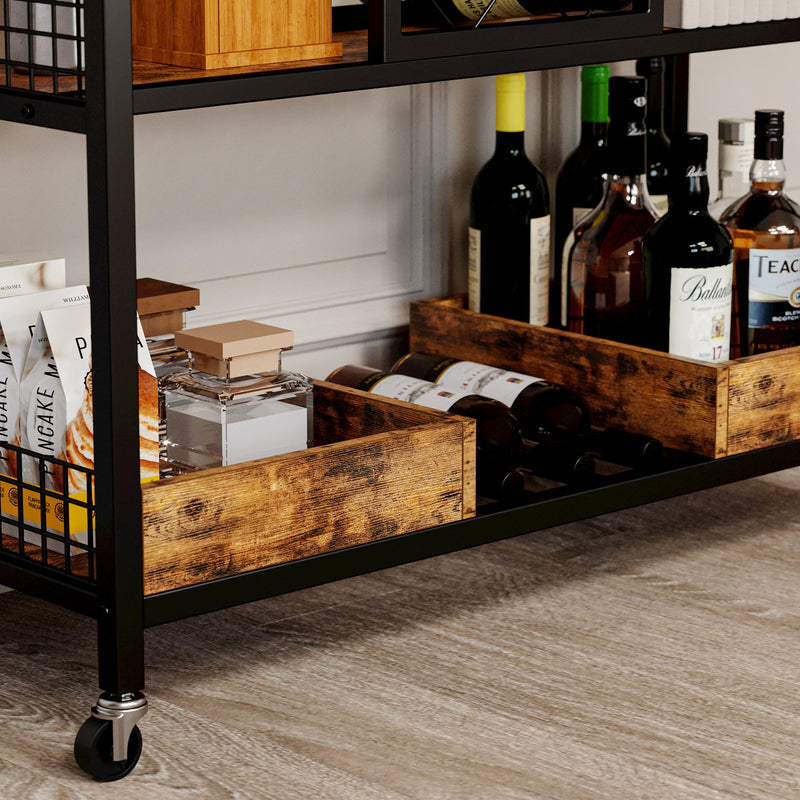 Bar Cart Freestanding Wine Cabinets for The Home