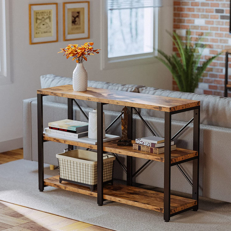 3-Tier Rustic Hallway/Entryway Table