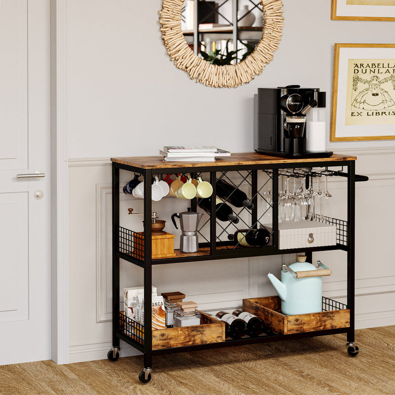 Bar Cart Freestanding Wine Cabinets for The Home